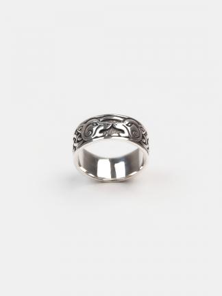 Inel amuletic din argint pentru bărbați Cú Allaidh