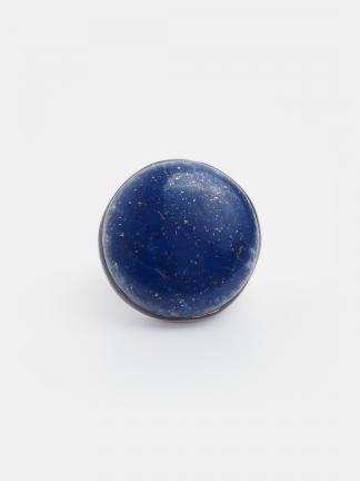 Inel statement argint și lapis lazuli Sundharata, India