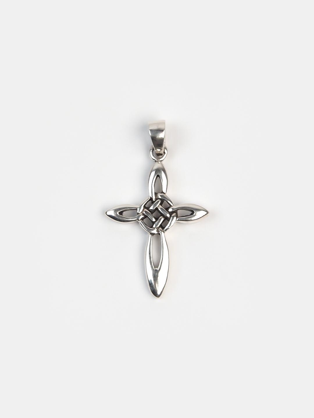Pandantiv cruce celtică din argint Neirin