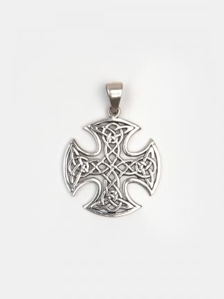 Cruce celtică din argint