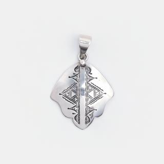 Amuletă hamsa din argint Konni, Niger