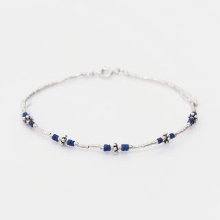 Brățară din argint și lapis lazuli Ko Kradan, Thailanda