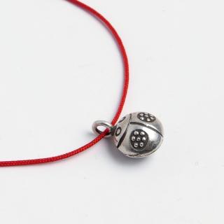 Brățară charm gărgăriță, argint, Thailanda