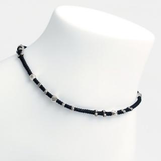 Brățară de picior argint și fir negru Ko Kut, Thailanda