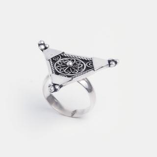 Inel din argint simbolul feminității Tiznit, Maroc